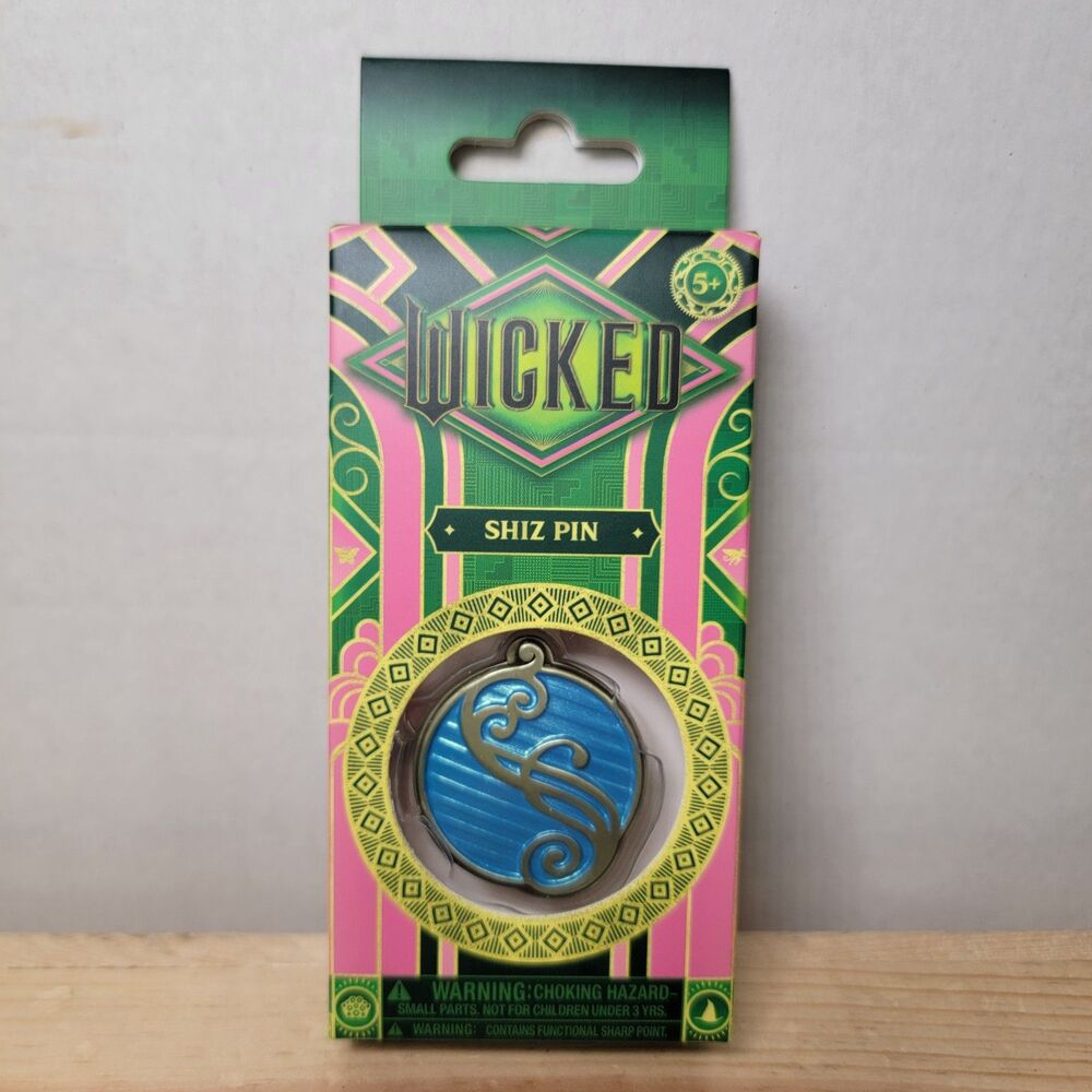 Wicked Elphaba's Shiz Pin Shiz Oz University Collectors Pin - NEW / SEALED